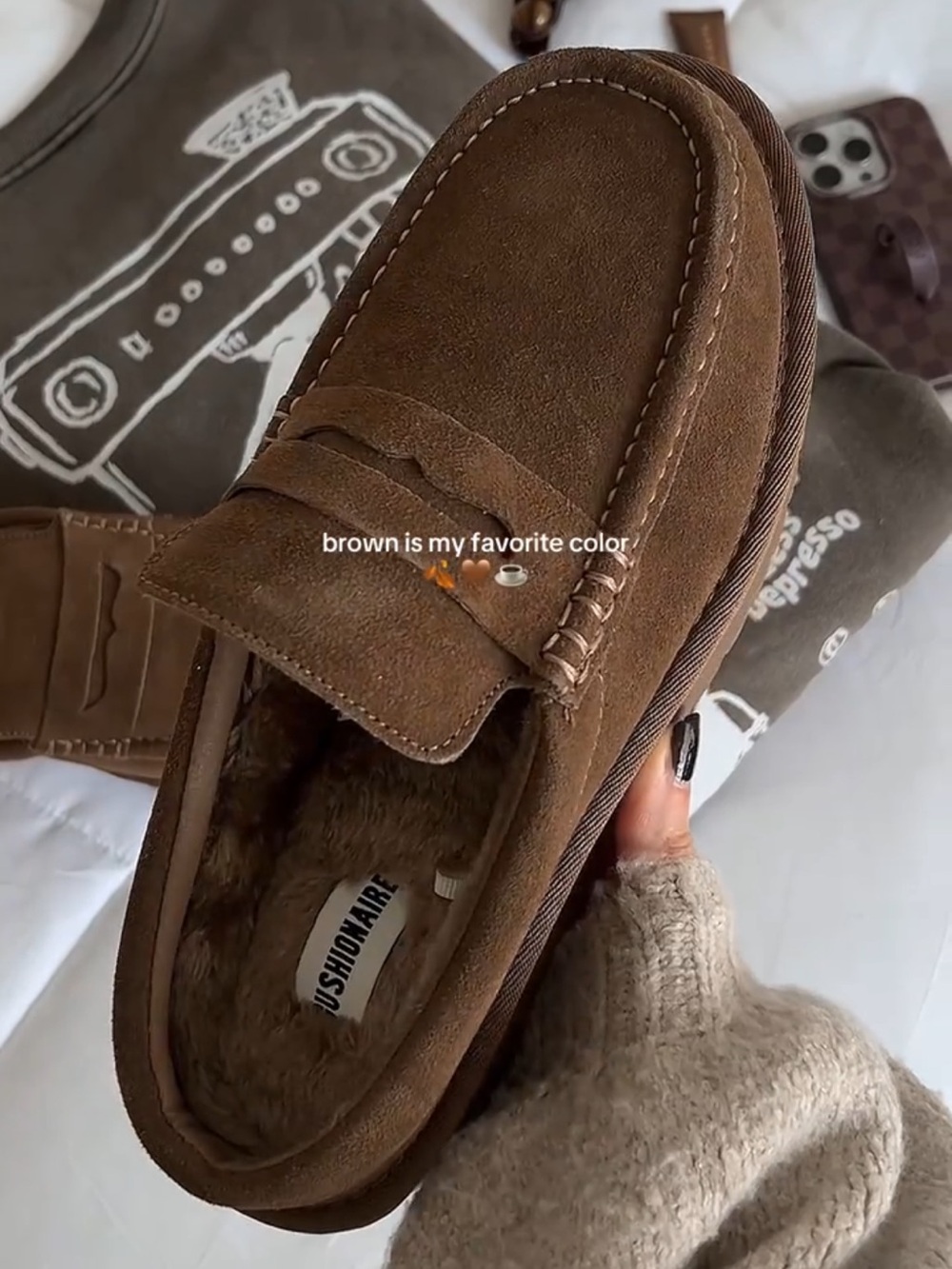 Cushionaire Brown Suede Women’s Loafers